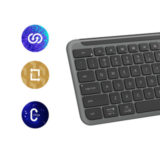 Logitech Signature Slim K950 Kabellose Tastatur QWERTZ Schwarz