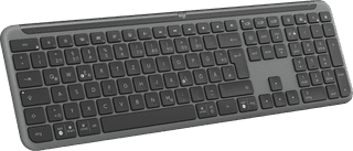 Logitech Signature Slim K950 Kabellose Tastatur QWERTZ Schwarz