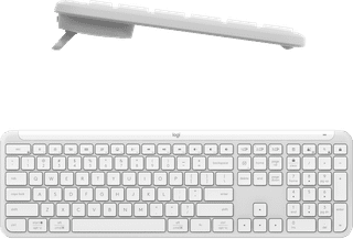 Logitech Signature Slim K950 Kabellose Tastatur QWERTZ Weiß