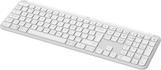 Logitech Signature Slim K950 Kabellose Tastatur QWERTZ Weiß