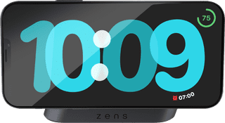 ZENS Kabelloses Ladegerät 7,5 W mit MagSafe Magnet und Ständer