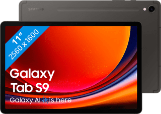 Samsung Galaxy Tab S9 11 Zoll 128 GB Wi-Fi Schwarz