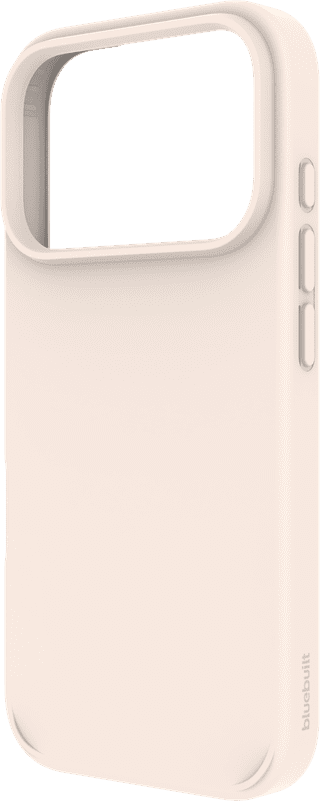 BlueBuilt MagSafe Hülle iPhone 18 Pro Beige + Powerbank 5.000 mAh Grau