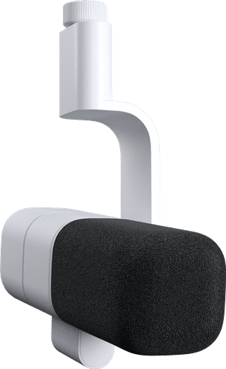 Logitech G Yeti Studio Active Dynamic XLR Mikrofon Weiß