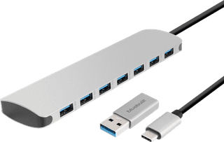 BlueBuilt 7-port USB-C/USB-A 3.0 Hub
