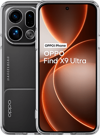 Just in Case Soft Design OPPO Find X9 Ultra Back Cover Transparent