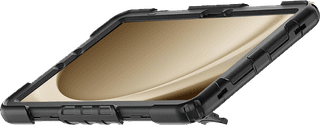 Just in Case Samsung Galaxy Tab S9/S9 FE/S10 FE/S10 Lite Rotating Back Cover Black