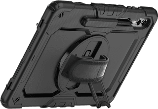 Just in Case Samsung Galaxy Tab S10 / S9 Plus / S9 FE Plus Rotating Backcover Schwarz