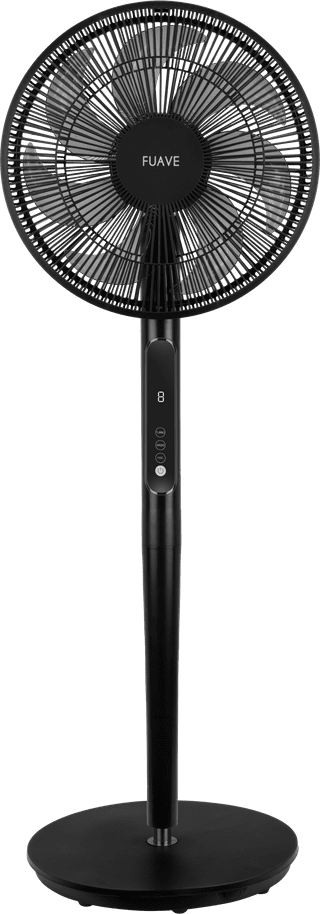 Fuave Quiet Air SF120DCPB Black