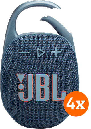 JBL Clip 5 Blue 4-pack