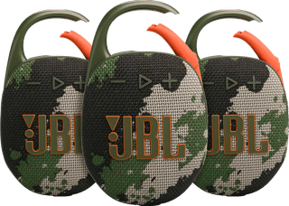 JBL Clip 5 Squad 3-pack