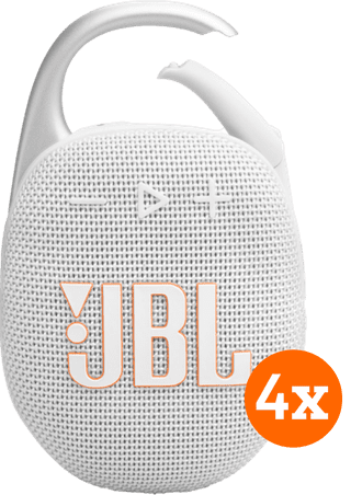 JBL Clip 5 White 4-pack
