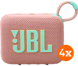 JBL Go 4 Pink 4-pack
