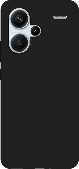Just in Case Soft Design Xiaomi Redmi Note 13 Pro+ Back Cover Black