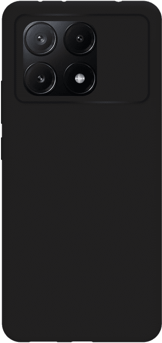 Just in Case Soft Design Xiaomi Poco X6 Pro Backcover Schwarz