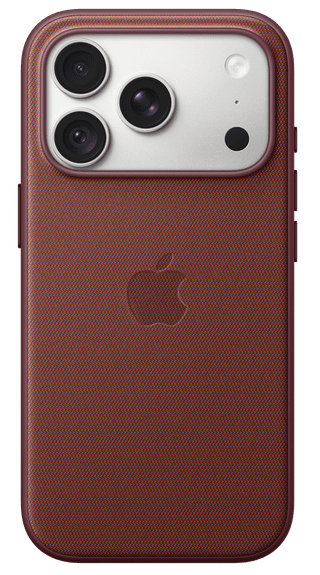 Apple iPhone 18 Pro TechWoven Backcover mit MagSafe Bordeauxrot