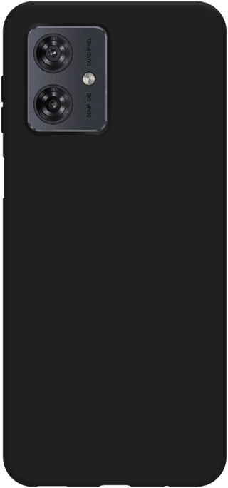 Just in Case Soft Design Motorola Moto G54 5G Backcover Schwarz