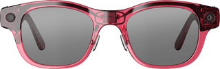 HTC VIVE Eagle KI-Brille Sonnenbrille Rechteckig Rot