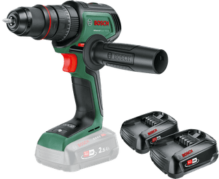 Bosch AdvancedImpact 18V-80 2,5 Ah Akku (2x) Starterset