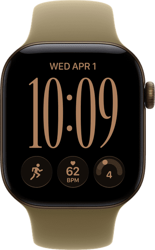 Apple Watch Series 12 Cellular 42mm Dark Bronze Sport Band M/L