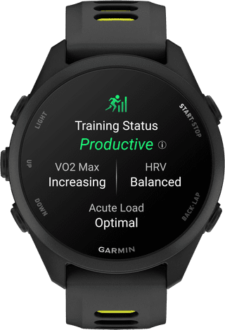 Garmin Forerunner 170 43 mm Schwarz