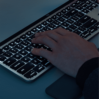 Logitech MX Keys S for Mac Qwertz Schwarz