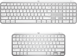 Logitech MX Keys S for Mac Qwertz Weiß