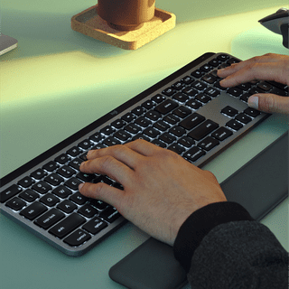 Logitech MX Keys S for Mac Qwertz Weiß