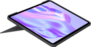 Logitech Combo Touch Apple iPad Pro 13 inches (2024) Keyboard Cover QWERTZ Gray