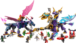 LEGO Ninjago Purple Dragon Duo 71836 + 71842