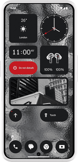 Just in Case Soft Design Nothing Phone (2) Backcover Transparent
