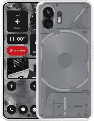 Just in Case Soft Design Nothing Phone (2) Backcover Transparent