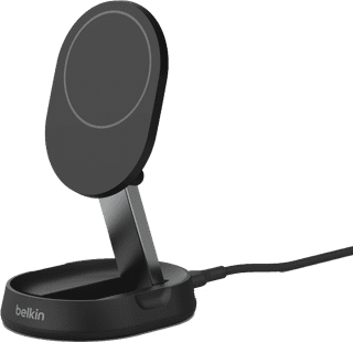 Belkin Boost Charge Pro MagSafe and Qi2 Wireless Charger 15W Black with Stand