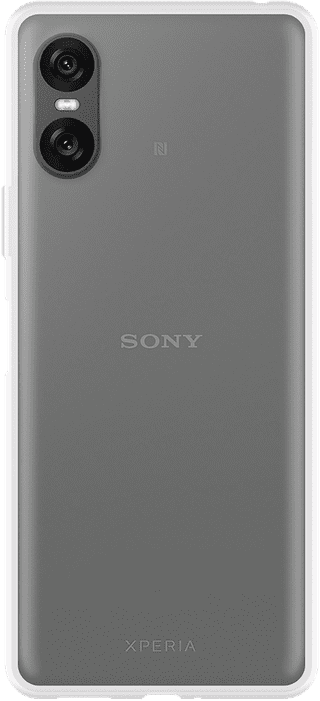 Just in Case Soft Design Sony Xperia 10 VI Backcover Transparent