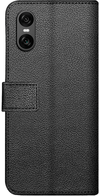 Just in Case Wallet Sony Xperia 10 VI Book Case Schwarz