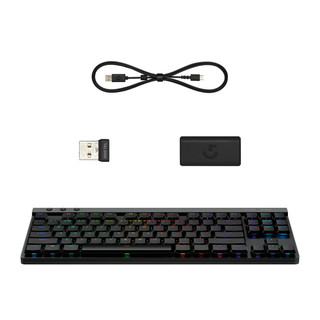 Logitech G515 TKL Lightspeed Gaming-Tastatur QWERTZ Schwarz