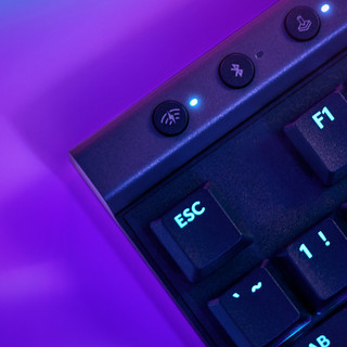 Logitech G515 TKL Lightspeed Gaming-Tastatur QWERTZ Schwarz