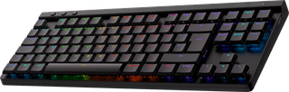 Logitech G515 TKL Lightspeed Gaming-Tastatur QWERTZ Schwarz