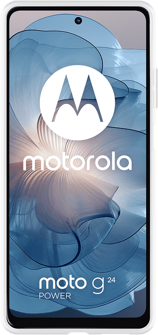 Just in Case Soft Design Moto G04/G04S/G24/G24 Power Backcover Transparent