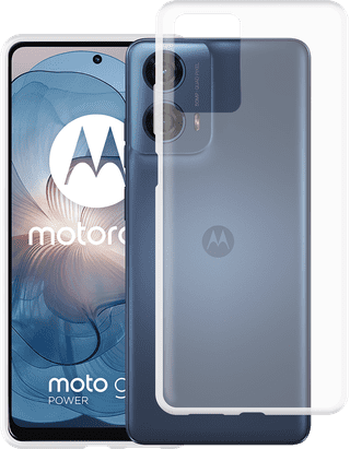 Just in Case Soft Design Moto G04/G04S/G24/G24 Power Backcover Transparent