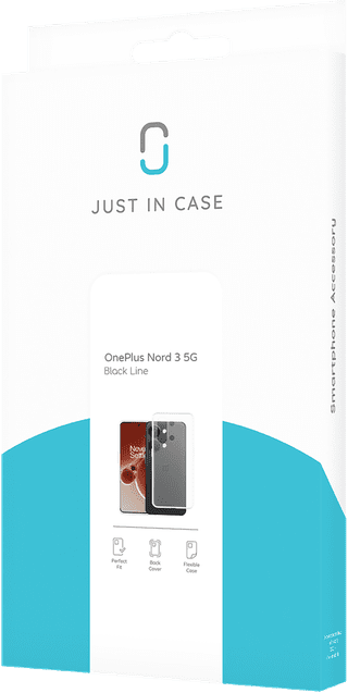 Just in Case Soft Design OnePlus Nord 3 5G Backcover Transparent