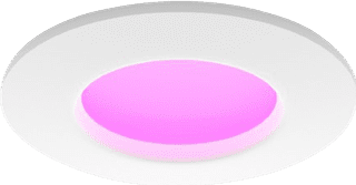 Philips Hue Einbaustrahler Slim - White & Color - 90 mm - Weiß