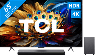 TCL QLED 65C61B (2024) + Soundbar