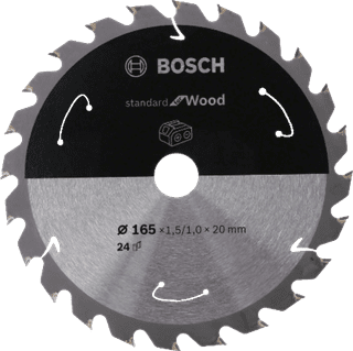 Bosch Circular Saw Blade Cordless Standard for Wood 254X2.2/1.6X30X4