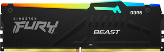 Kingston FURY Beast RGB 32GB (2x16GB) DDR5 DIMM 6000MT/s CL30 EXPO