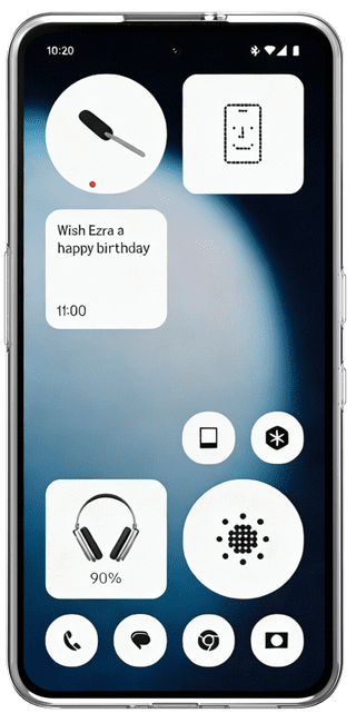 Just in Case Soft Design Nothing Phone (3a) Lite Back Cover Transparent