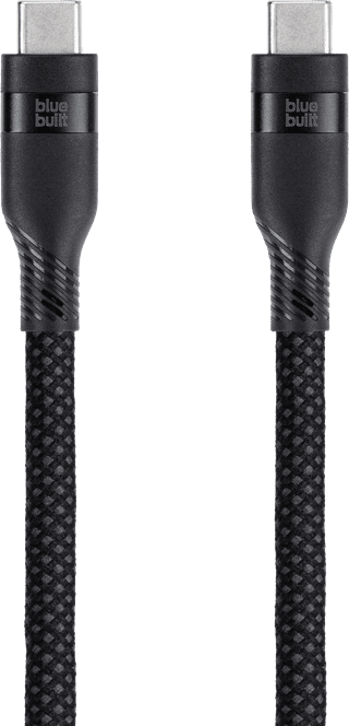 BlueBuilt USB-C Video Cable 240W 2m Nylon Black