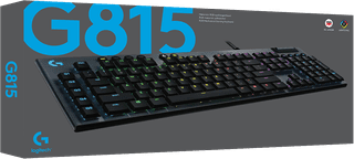 Logitech G815 RGB Mechanische Gaming-Tastatur GL Tactile Qwertz