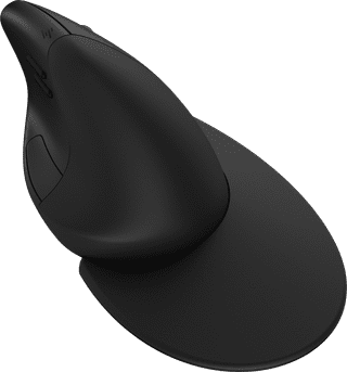 HP 920 Ergonomic Wireless Mouse with Magnetic Wrist Rest
