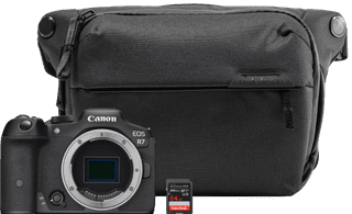Canon EOS R7 Starterset + RF 50 mm f/1.8 STM